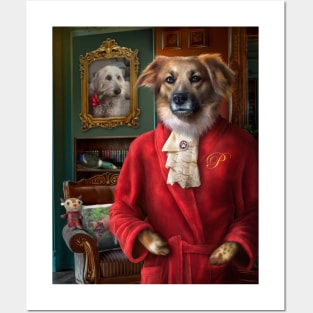 Dog Portrait - Penny Posters and Art